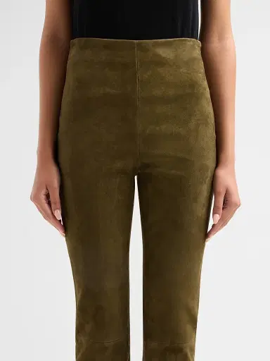 Simkhai Women's Veda Suede Crop Pants | Thumbnail 5 Simkhai Women's Veda Suede Crop Pants | Thumbnail 5
