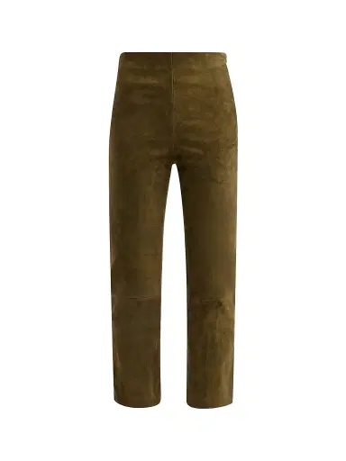 Simkhai Women's Veda Suede Crop Pants | Thumbnail 1 Simkhai Women's Veda Suede Crop Pants | Thumbnail 1