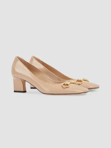 Gucci Women's Signora 50MM Patent Leather Pumps | Thumbnail 3 Gucci Women's Signora 50MM Patent Leather Pumps | Thumbnail 3