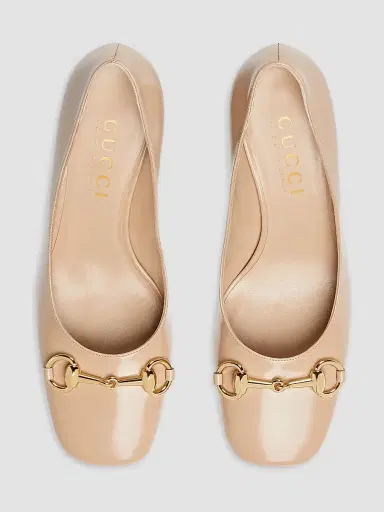 Gucci Women's Signora 50MM Patent Leather Pumps | Thumbnail 4 Gucci Women's Signora 50MM Patent Leather Pumps | Thumbnail 4