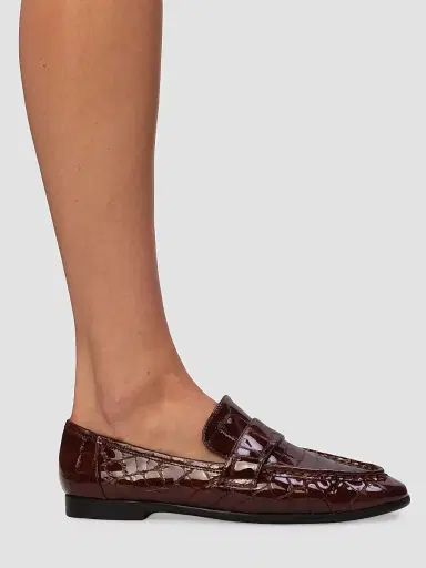 Black Suede Studio Women's Arrow Croc Loafers - Cinnamon Croc - Size 12 | Thumbnail 5 Black Suede Studio Women's Arrow Croc Loafers - Cinnamon Croc - Size 12 | Thumbnail 5