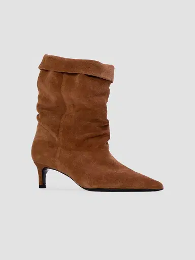 Black Suede Studio Women's Marty 50MM Slouchy Boots - Tobacco Suede - Size 12 | Thumbnail 2 Black Suede Studio Women's Marty 50MM Slouchy Boots - Tobacco Suede - Size 12 | Thumbnail 2