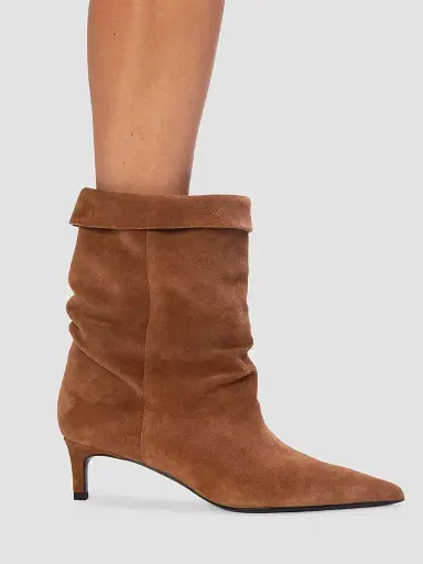 Black Suede Studio Women's Marty 50MM Slouchy Boots - Tobacco Suede - Size 12 | Thumbnail 5 Black Suede Studio Women's Marty 50MM Slouchy Boots - Tobacco Suede - Size 12 | Thumbnail 5