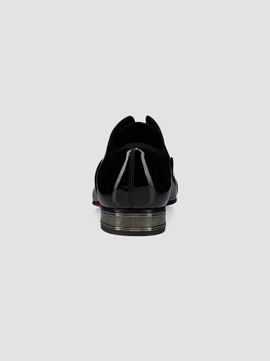 Christian Louboutin Men's Alphamale Galvin Patent Leather Slip-On Oxfords | Thumbnail 3 Christian Louboutin Men's Alphamale Galvin Patent Leather Slip-On Oxfords | Thumbnail 3
