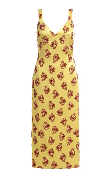 Markarian Dancing Queen Citrine Midi Dress | Thumbnail 2 Markarian Dancing Queen Citrine Midi Dress | Thumbnail 2