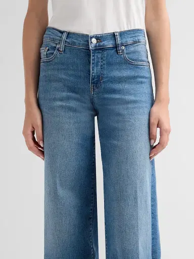 Frame Women's Le Slim Stretch-Denim Low-Rise Wide-Leg Jeans | Thumbnail 5 Frame Women's Le Slim Stretch-Denim Low-Rise Wide-Leg Jeans | Thumbnail 5