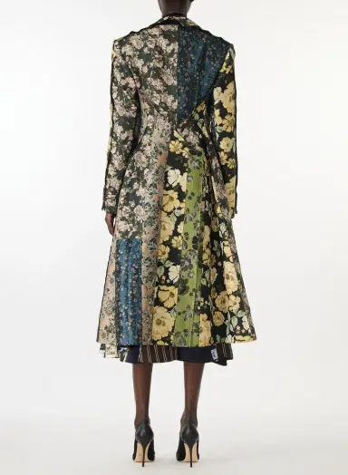 Jason Wu Collection MIXED FLORAL JACQUARD PANELED COAT | Thumbnail 5 Jason Wu Collection MIXED FLORAL JACQUARD PANELED COAT | Thumbnail 5