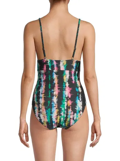 Change of Scenery Women's Niki V-Neck One-Piece Swimsuit - Bimini Sky | Thumbnail 5 Change of Scenery Women's Niki V-Neck One-Piece Swimsuit - Bimini Sky | Thumbnail 5