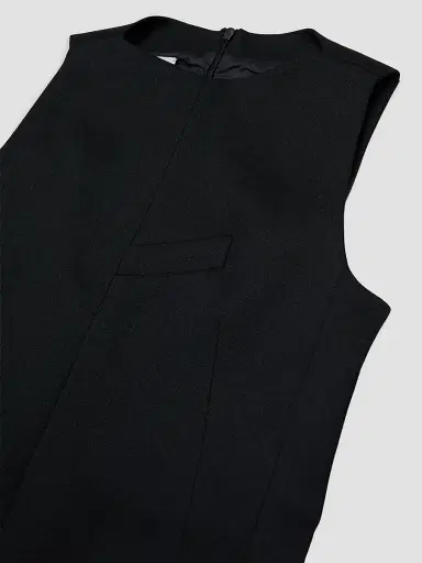 Maison Margiela Unisex Little Kid's & Kid's Sleeveless Shift Dress | Thumbnail 3 Maison Margiela Unisex Little Kid's & Kid's Sleeveless Shift Dress | Thumbnail 3
