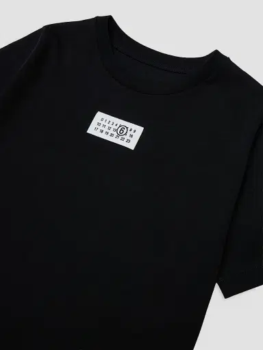 MM6 MAISON MARGIELA Little Kid's & Kid's Number T-Shirt - Black - Size 8 | Thumbnail 3 MM6 MAISON MARGIELA Little Kid's & Kid's Number T-Shirt - Black - Size 8 | Thumbnail 3