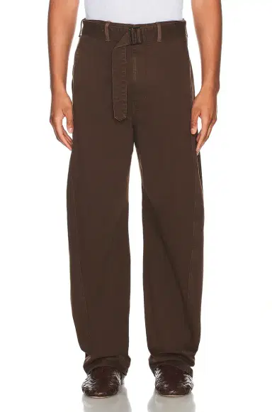 Lemaire Twisted Belted Pants | Thumbnail 3 Lemaire Twisted Belted Pants | Thumbnail 3