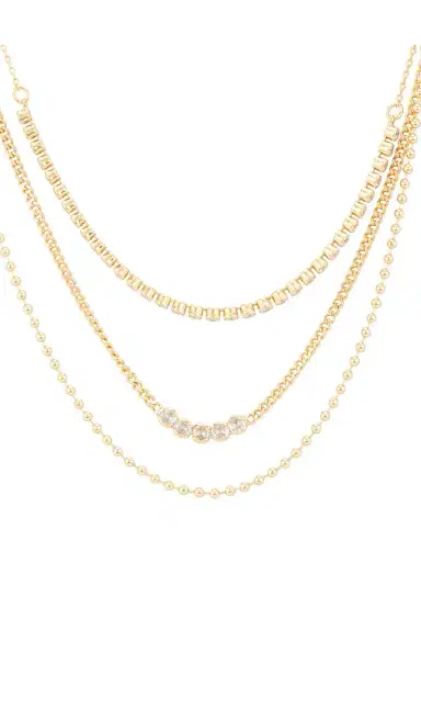 Ettika Crystal Layers Necklace | Thumbnail 2 Ettika Crystal Layers Necklace | Thumbnail 2