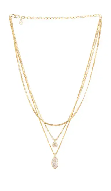 Ettika Classic Multi Stone Pendant | Thumbnail 1 Ettika Classic Multi Stone Pendant | Thumbnail 1