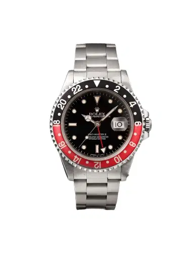 Stephanie Windsor Rolex Vintage 1996 Coke GMT Master II Automatic 40mm Stainless Steel Watch, ref. 16710 (Fits up to 7'' wrist) - Men | Thumbnail 1 Stephanie Windsor Rolex Vintage 1996 Coke GMT Master II Automatic 40mm Stainless Steel Watch, ref. 16710 (Fits up to 7'' wrist) - Men | Thumbnail 1