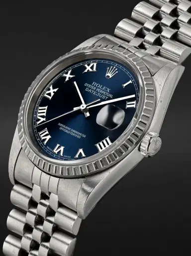 Wind Vintage Rolex Vintage 1999 Datejust Automatic Stainless Steel Watch, ref. 16220 (7.3' wrist) - Men | Thumbnail 2 Wind Vintage Rolex Vintage 1999 Datejust Automatic Stainless Steel Watch, ref. 16220 (7.3' wrist) - Men | Thumbnail 2
