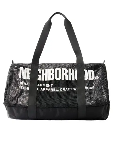 Neighborhood Logo-Print Mesh Weekend Bag - Men | Thumbnail 1 Neighborhood Logo-Print Mesh Weekend Bag - Men | Thumbnail 1