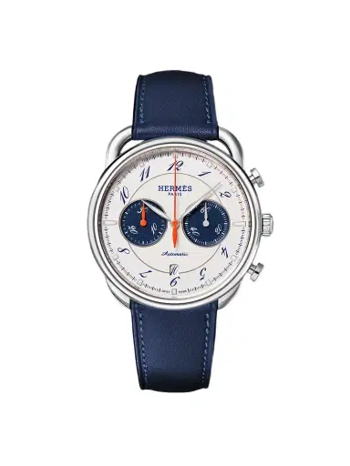 Hermès Timepieces Arceau Chronographe Automatic Stainless Steel Watch, Ref. 403964WW00 - Men | Thumbnail 1 Hermès Timepieces Arceau Chronographe Automatic Stainless Steel Watch, Ref. 403964WW00 - Men | Thumbnail 1