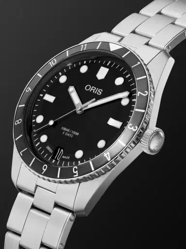 ORIS Divers Sixty-Five Automatic Stainless Steel Watch, Ref. 01 400 7772 4054-07 8 20 18 - Men | Thumbnail 4 ORIS Divers Sixty-Five Automatic Stainless Steel Watch, Ref. 01 400 7772 4054-07 8 20 18 - Men | Thumbnail 4
