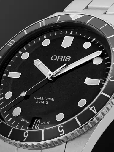 ORIS Divers Sixty-Five Automatic Stainless Steel Watch, Ref. 01 400 7772 4054-07 8 20 18 - Men | Thumbnail 6 ORIS Divers Sixty-Five Automatic Stainless Steel Watch, Ref. 01 400 7772 4054-07 8 20 18 - Men | Thumbnail 6