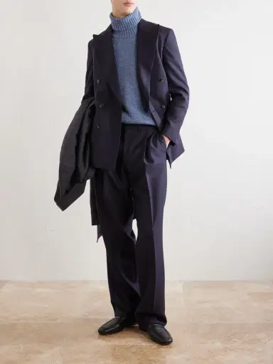 Caruso Wool Rollneck Sweater - Men | Thumbnail 2 Caruso Wool Rollneck Sweater - Men | Thumbnail 2