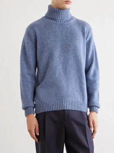 Caruso Wool Rollneck Sweater - Men | Thumbnail 3 Caruso Wool Rollneck Sweater - Men | Thumbnail 3