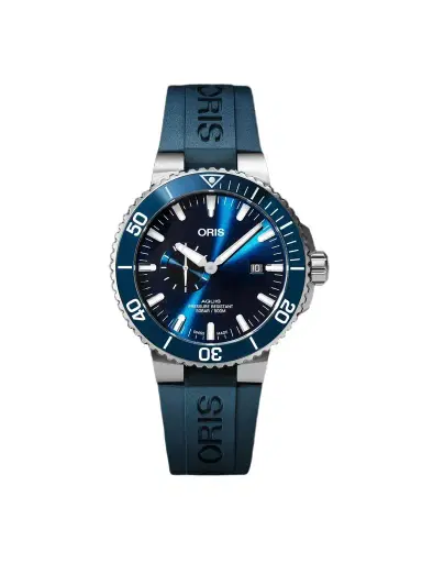 ORIS Aquis Small Second Date Automatic Stainless Steel Watch, Ref. 01 743 7733 4155-07 4 24 69EB - Men | Thumbnail 1 ORIS Aquis Small Second Date Automatic Stainless Steel Watch, Ref. 01 743 7733 4155-07 4 24 69EB - Men | Thumbnail 1