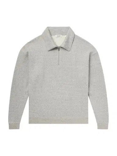 Frame Cotton and Lyocell-Blend Jersey Half-Zip Sweatshirt - Men | Thumbnail 1 Frame Cotton and Lyocell-Blend Jersey Half-Zip Sweatshirt - Men | Thumbnail 1