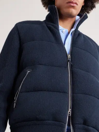 Tom Ford Slim-Fit Quilted Wool Down Jacket - Men | Thumbnail 5 Tom Ford Slim-Fit Quilted Wool Down Jacket - Men | Thumbnail 5