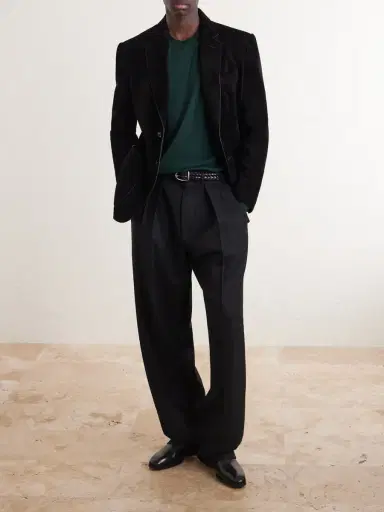 Tom Ford Cashmere and Silk-Blend Sweater - Men | Thumbnail 2 Tom Ford Cashmere and Silk-Blend Sweater - Men | Thumbnail 2