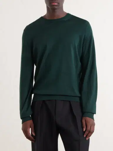 Tom Ford Cashmere and Silk-Blend Sweater - Men | Thumbnail 3 Tom Ford Cashmere and Silk-Blend Sweater - Men | Thumbnail 3