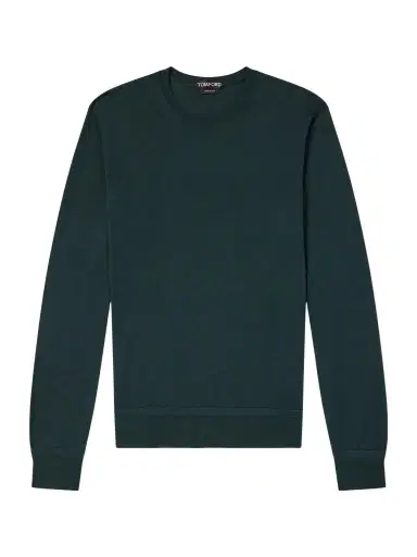 Tom Ford Cashmere and Silk-Blend Sweater - Men | Thumbnail 1 Tom Ford Cashmere and Silk-Blend Sweater - Men | Thumbnail 1