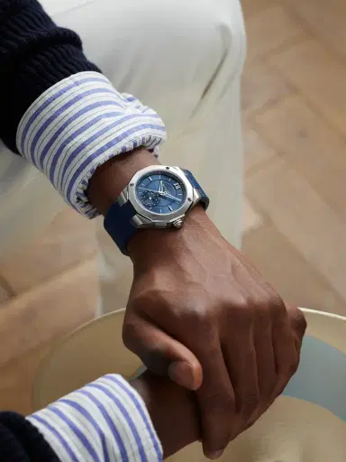 Baume & Mercier Riviera Baumatic Tideograph Limited Edition Automatic Stainless Steel Watch, Ref. 10761 - Men | Thumbnail 2 Baume & Mercier Riviera Baumatic Tideograph Limited Edition Automatic Stainless Steel Watch, Ref. 10761 - Men | Thumbnail 2