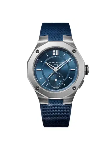 Baume & Mercier Riviera Baumatic Tideograph Limited Edition Automatic Stainless Steel Watch, Ref. 10761 - Men | Thumbnail 1 Baume & Mercier Riviera Baumatic Tideograph Limited Edition Automatic Stainless Steel Watch, Ref. 10761 - Men | Thumbnail 1