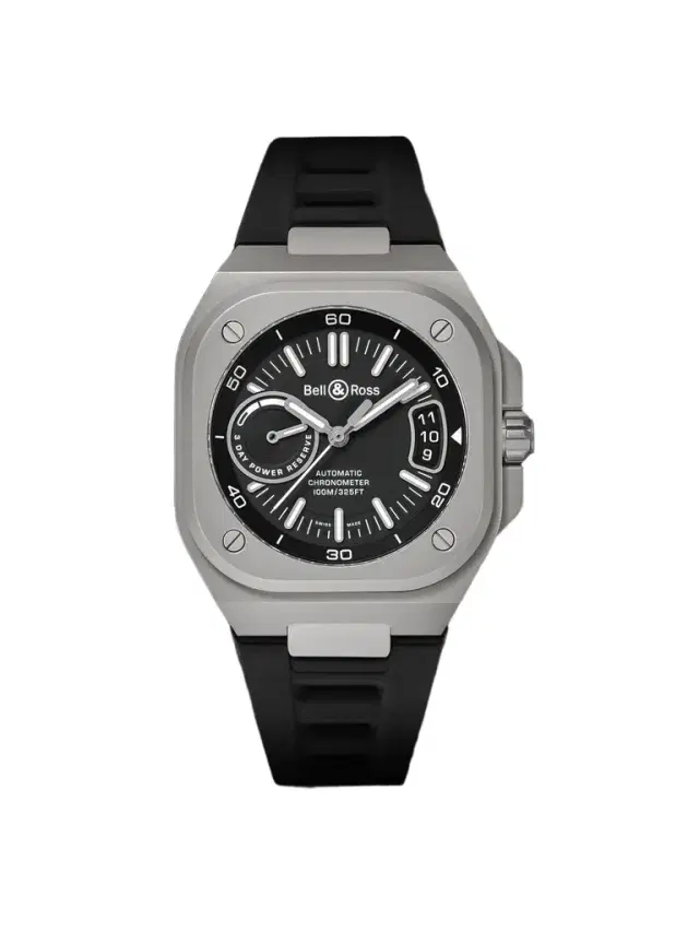 BR-X5 Automatic Chronometer Titanium Watch, Ref. BRX5R-BL-TI/SRB - Men BR-X5 Automatic Chronometer Titanium Watch, Ref. BRX5R-BL-TI/SRB - Men