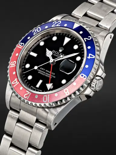 Stephanie Windsor Rolex Vintage 1996 Pepsi GMT Master Automatic 40mm Stainless Steel Watch, ref. 16700 (Fits up to 7.5'' wrist) - Men | Thumbnail 2 Stephanie Windsor Rolex Vintage 1996 Pepsi GMT Master Automatic 40mm Stainless Steel Watch, ref. 16700 (Fits up to 7.5'' wrist) - Men | Thumbnail 2