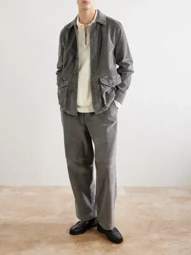 OFFICINE GÉNÉRALE Suny Stretch-Cotton Corduroy Jacket - Men | Thumbnail 2 OFFICINE GÉNÉRALE Suny Stretch-Cotton Corduroy Jacket - Men | Thumbnail 2