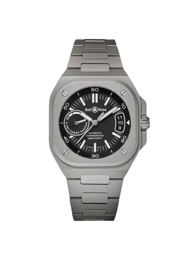 BR-X5 Automatic Chronometer Titanium Watch, Ref. BRX5R-BL-TI/STI - Men BR-X5 Automatic Chronometer Titanium Watch, Ref. BRX5R-BL-TI/STI - Men