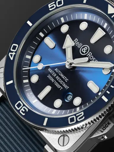 Bell & Ross BR-03 Diver Automatic Stainless Steel Watch, Ref. BR03A-D-BLU-ST/SRB - Men | Thumbnail 5 Bell & Ross BR-03 Diver Automatic Stainless Steel Watch, Ref. BR03A-D-BLU-ST/SRB - Men | Thumbnail 5