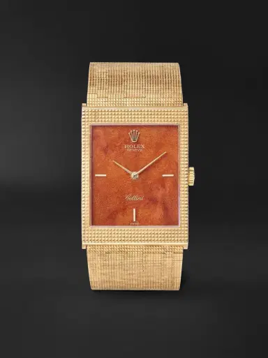 Stephanie Windsor Rolex Vintage 1974 Cellini 34mm 18-karat Gold Hand-Wound Watch, ref. 4127 (Fits up to 6.75'' wrist) - Men | Thumbnail 1 Stephanie Windsor Rolex Vintage 1974 Cellini 34mm 18-karat Gold Hand-Wound Watch, ref. 4127 (Fits up to 6.75'' wrist) - Men | Thumbnail 1