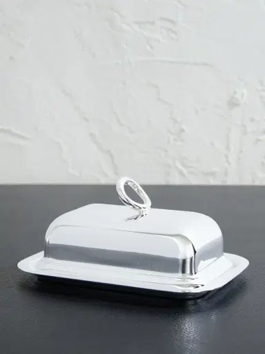 Christofle Vertigo Silver-Plated Butter Dish - Men | Thumbnail 1 Christofle Vertigo Silver-Plated Butter Dish - Men | Thumbnail 1
