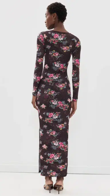 AFRM Phyll Dress Java nake Floral | Thumbnail 3 AFRM Phyll Dress Java nake Floral | Thumbnail 3
