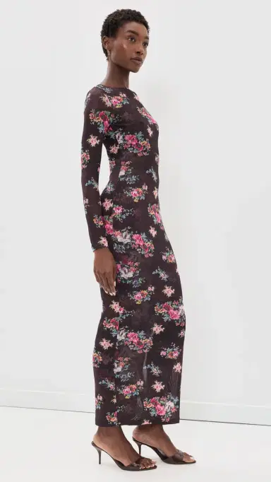 AFRM Phyll Dress Java nake Floral | Thumbnail 4 AFRM Phyll Dress Java nake Floral | Thumbnail 4