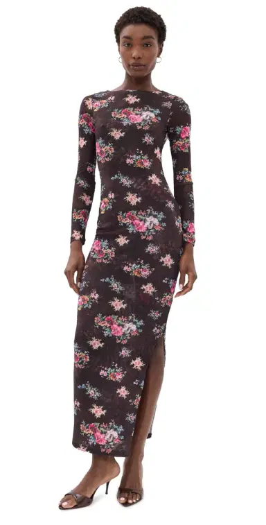 AFRM Phyll Dress Java nake Floral | Thumbnail 1 AFRM Phyll Dress Java nake Floral | Thumbnail 1