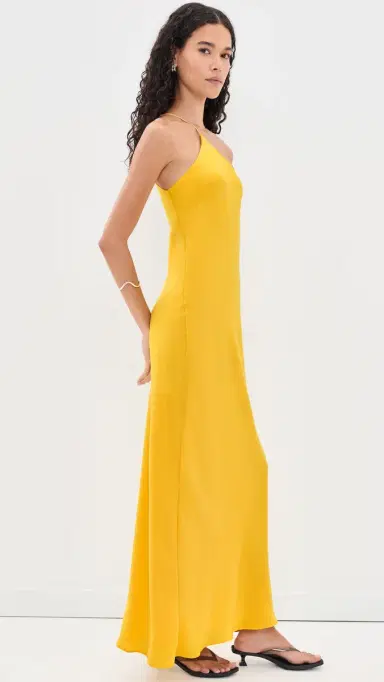 LESET Arielle One Shoulder Dress | Thumbnail 4 LESET Arielle One Shoulder Dress | Thumbnail 4