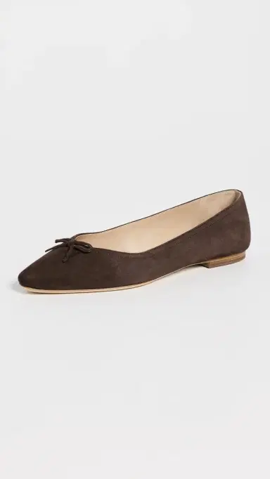 Veronica Beard Cailey Flats Espresso 9 | Thumbnail 2 Veronica Beard Cailey Flats Espresso 9 | Thumbnail 2