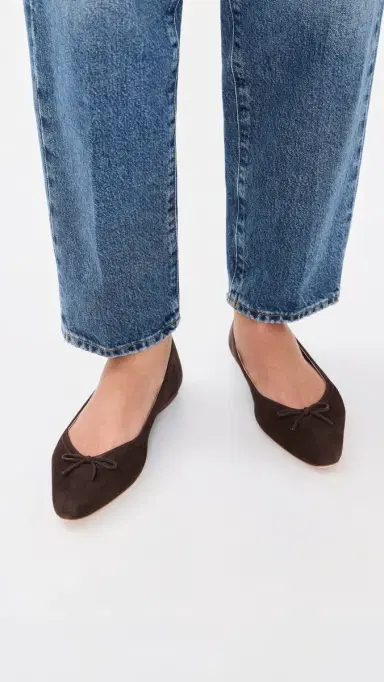 Veronica Beard Cailey Flats Espresso 9 | Thumbnail 3 Veronica Beard Cailey Flats Espresso 9 | Thumbnail 3