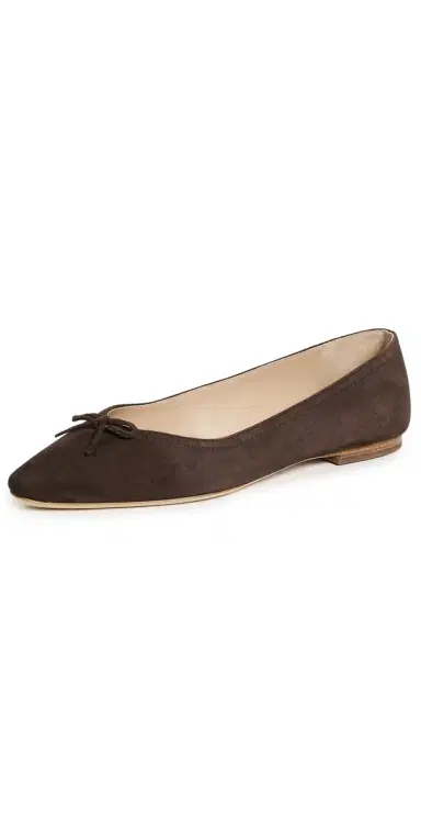 Veronica Beard Cailey Flats Espresso 9 | Thumbnail 1 Veronica Beard Cailey Flats Espresso 9 | Thumbnail 1