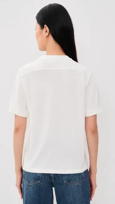 ANINE BING Jaylin Collegiate Tee Cream | Thumbnail 3 ANINE BING Jaylin Collegiate Tee Cream | Thumbnail 3
