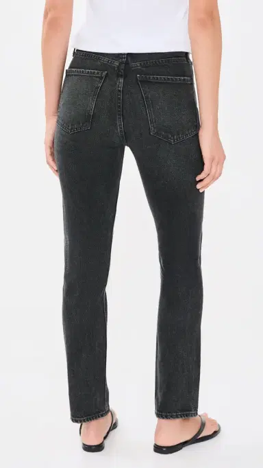 Citizens of Humanity Charlotte High Rise Straight Jeans Dark Wave | Thumbnail 3 Citizens of Humanity Charlotte High Rise Straight Jeans Dark Wave | Thumbnail 3