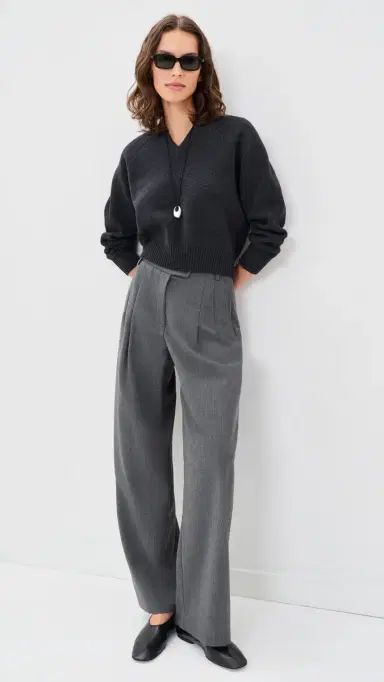 A.EMERY A. EERY Diot Knit Pullover Charcoal elange | Thumbnail 5 A.EMERY A. EERY Diot Knit Pullover Charcoal elange | Thumbnail 5